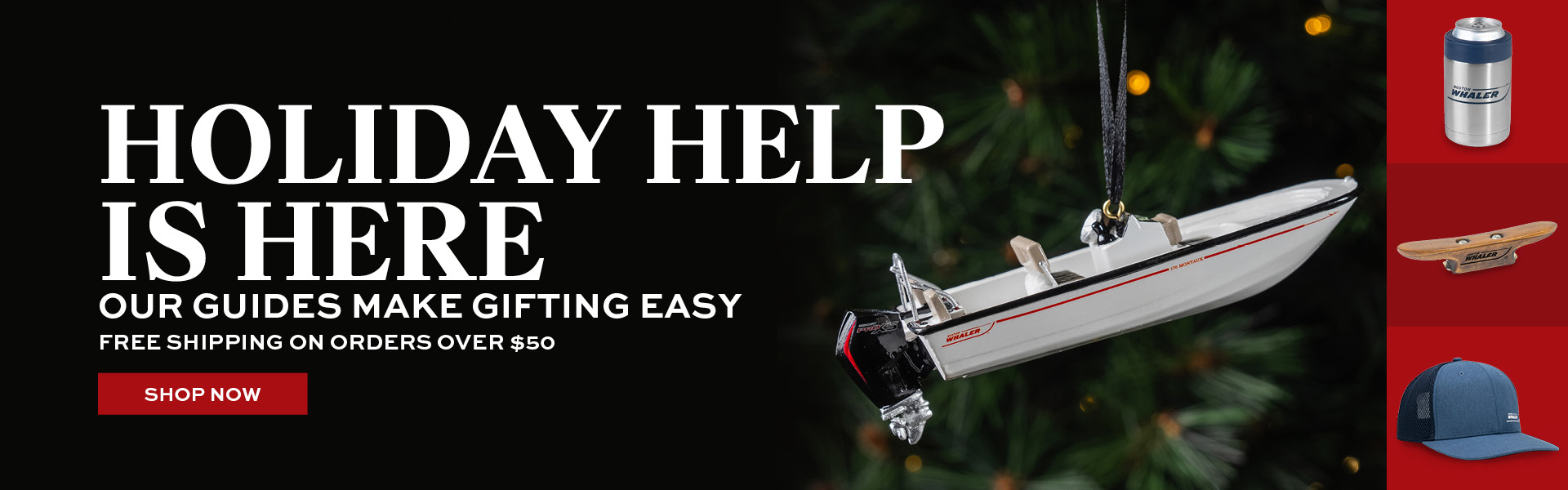 Holiday Help is Here | Our Guides Make Gifting Easy | Free shipping on orders over $50 | Shop Now